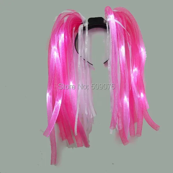 Бесплатная доставка 2 шт./лот мигающий Многоцветный головной убор со