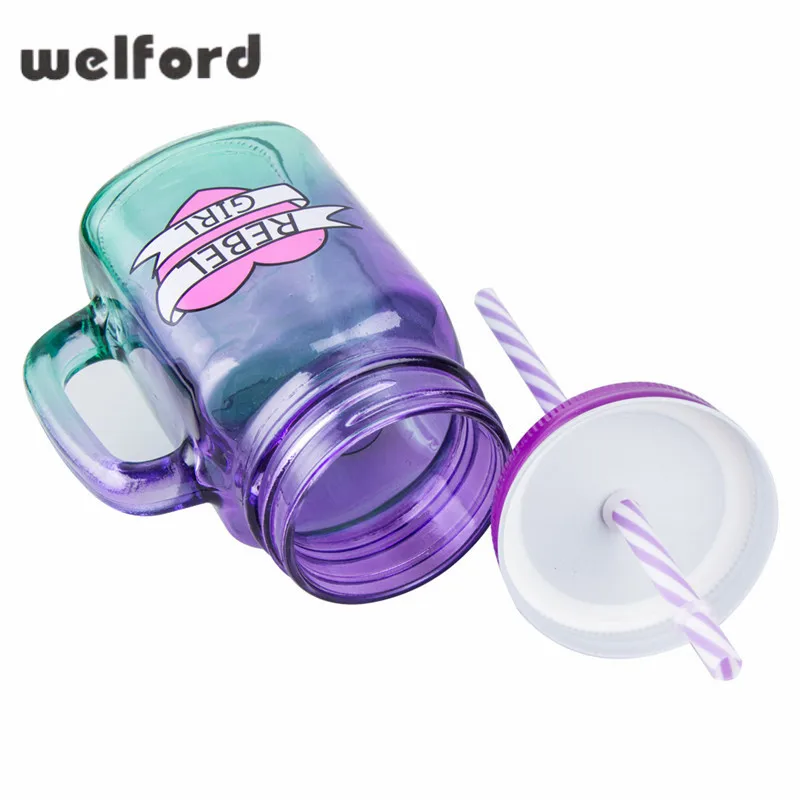 500 мл термостойкие стеклянные чашки для чая молока сока кофейные кружка с крышкой