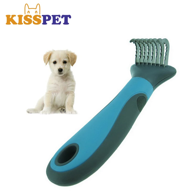 2018 собака Открыть узел Грабли кисти Уход за лошадьми Deshedding Триммер инструмент