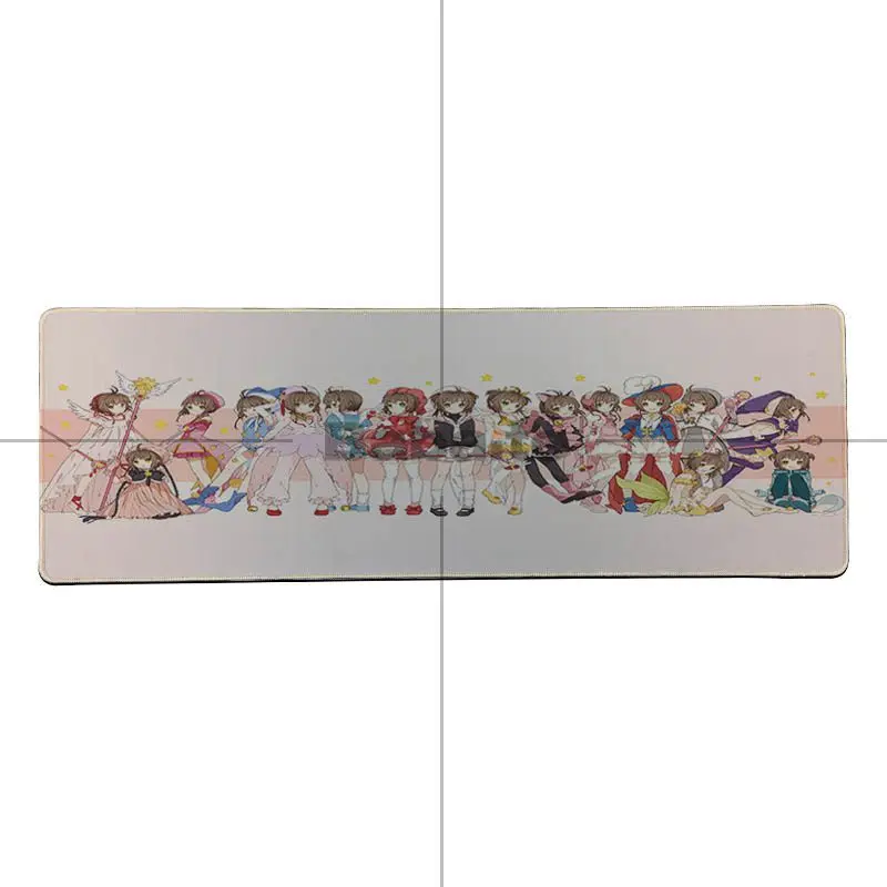 Babaite высокое качество карточка captor sakura kinomoto аниме девушка компьютер ноутбук