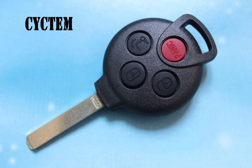 CYCTEM автомобильный пустой ключ крышка 3 + 1 кнопки дистанционного ключа оболочки