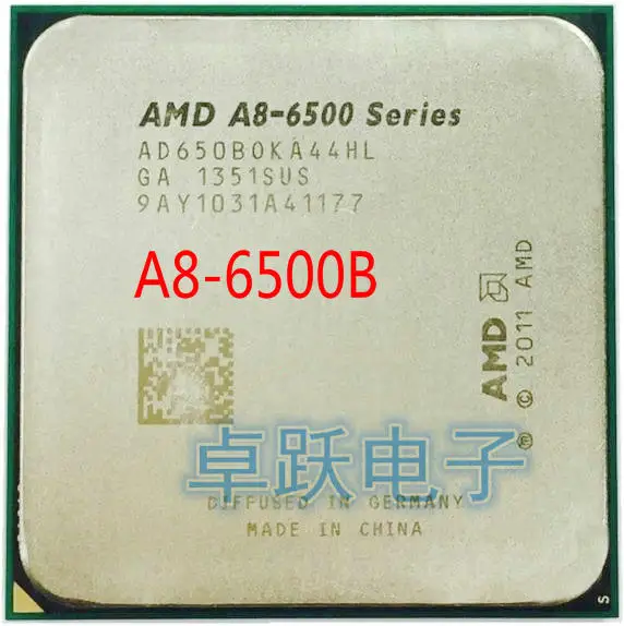 Процессор AMD A8 6500B 6500 6500k 3 50 ГГц четырехъядерный процессор AD650BOKA44HL разъем FM2