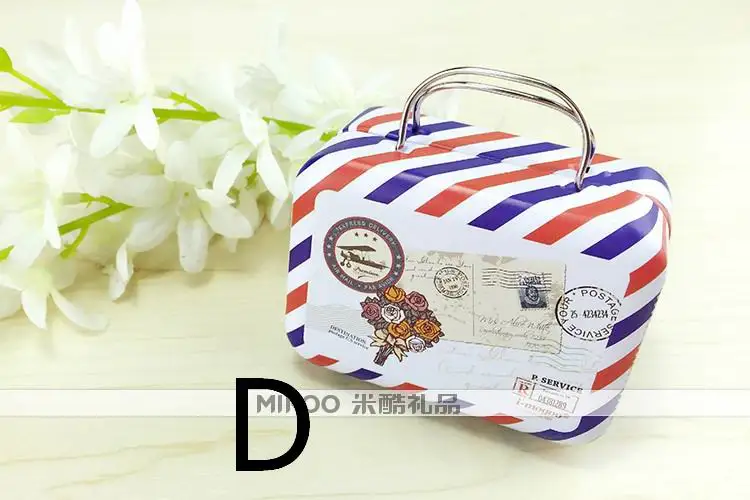 360 шт. маленькая жестяная винтажная прямоугольная Сумочка для вечерние НКИ