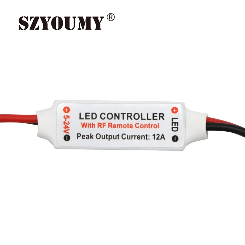 SZYOUMY Одноцветный пульт дистанционного управления Женский 12 В 11 кнопок