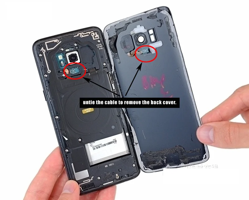 samsung задняя батарея Дверь Задняя стеклянная крышка для samsung Galaxy S8 G9500 S8 Plus S8+ SM-G Прозрачные телефон прозрачные шторы на дверной проем