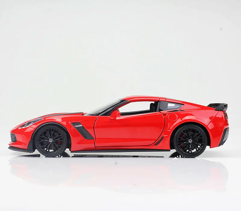 Welly 1:24 2017 Корвет Z06 литья под давлением модель спортивный автомобиль гоночный