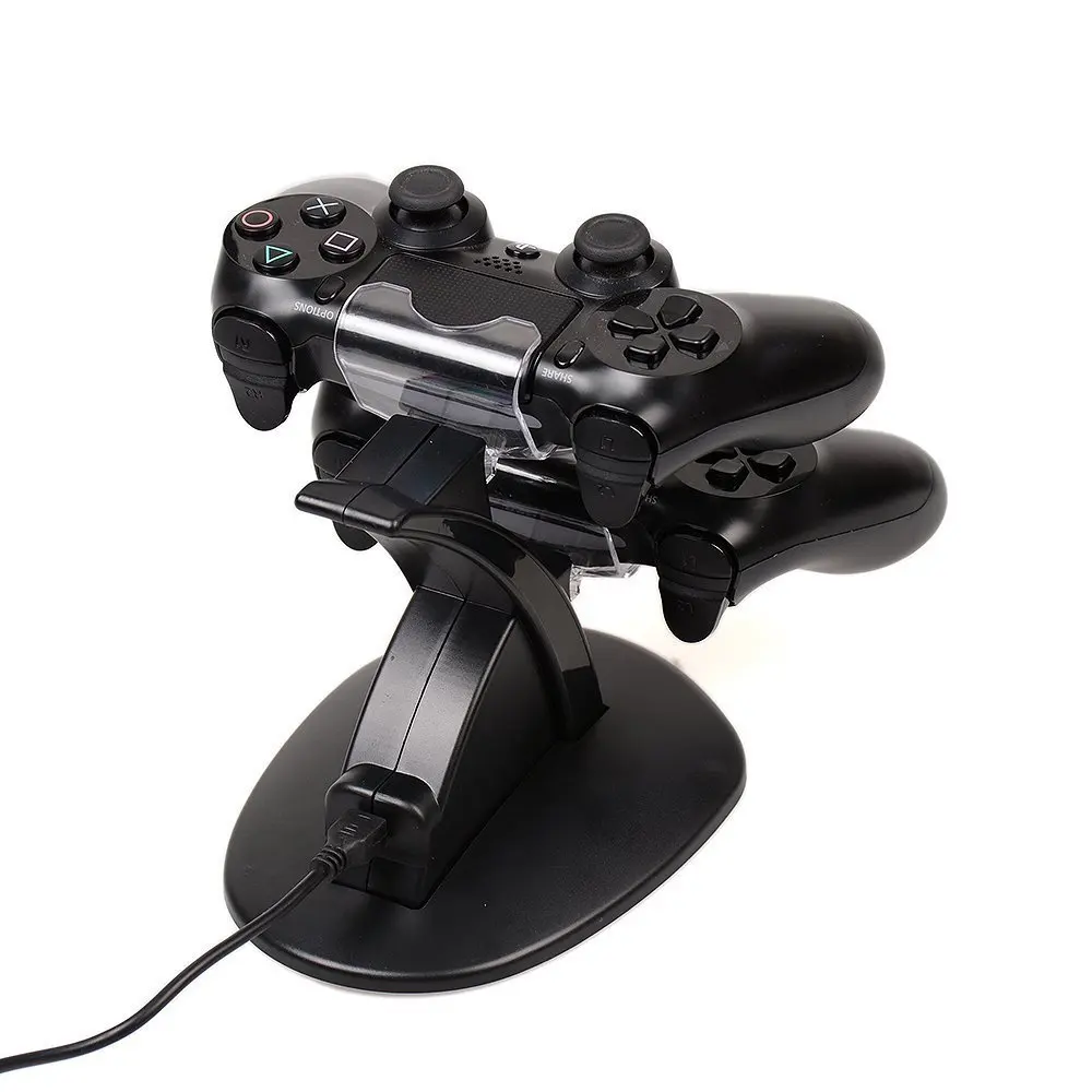 Для PS4 USB двойной геймпад зарядное устройство контроллер игровой контроллер Питание зарядная станция Подставка для sony Playstation 4 PS4
