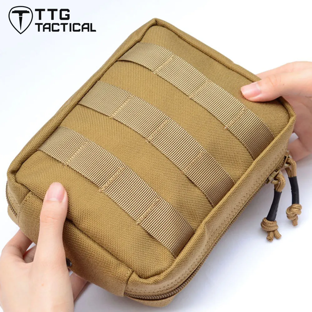 TTGTACTICAL Molle тактическая компактная хозяйственная сумка сумки водостойкая EDC тактическая Травма Комплект Сумка Molle совместима