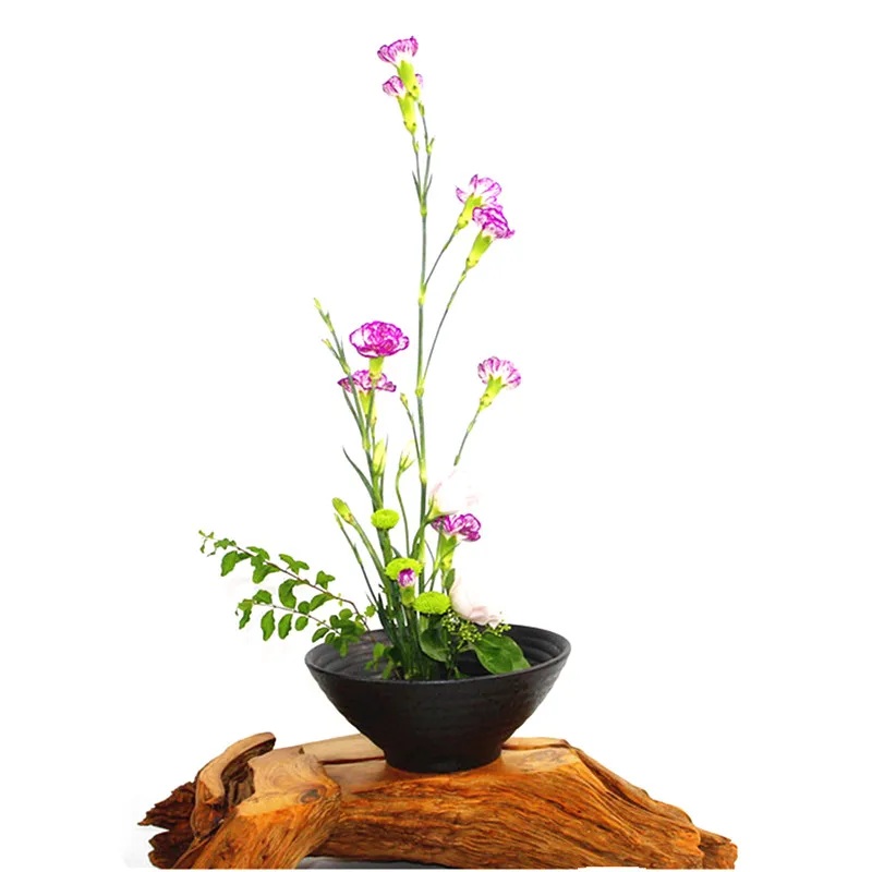 Ikebana гидропонный цветочный горшок грубая керамика настольная Цветочная