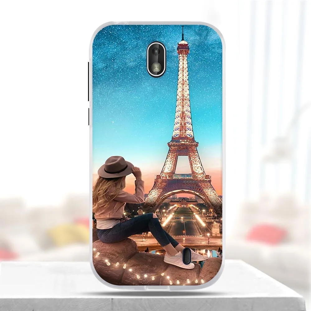 Для Nokia 1 чехол для Nokai 1 чехол бампер Мягкая силиконовая задняя накладка из ТПУ чехол для Nokia 1 TA-1047 TA-1060 TA-1056 чехол для телефона s