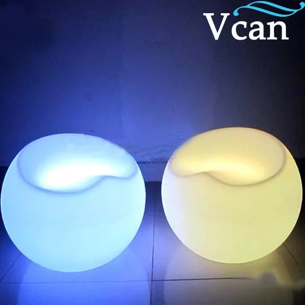 Пластиковый светодиодный светильник для помещений и улицы изменение цвета пульт