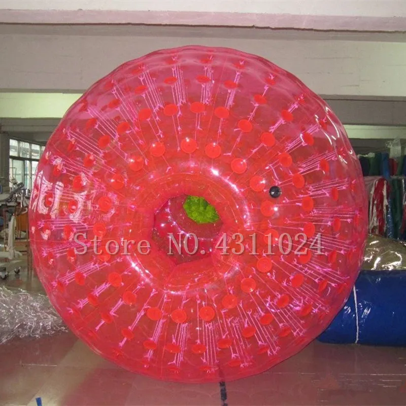 Розовый 2,5 м снаружи 1,5 м внутри надувные тела Zorb, Зорб шарик воды, большой шар Зорб для продажи - Цвет: Розовый