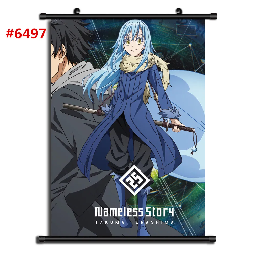 6497 Tensei Shitara Slime Datta Ken Аниме Манга настенный плакат свиток украшение дома стены искусства - Цвет: 6497