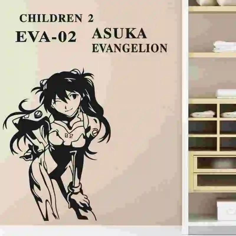 EVA Wall Decals Vinyl Stickers Home Decor Decorative Decoration Anime Car | Дом и сад
