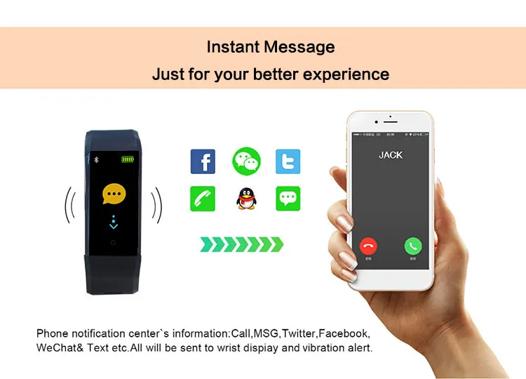2019 монитор сердечного ритма Smartband кровяное давление фитнес трекер умные часы