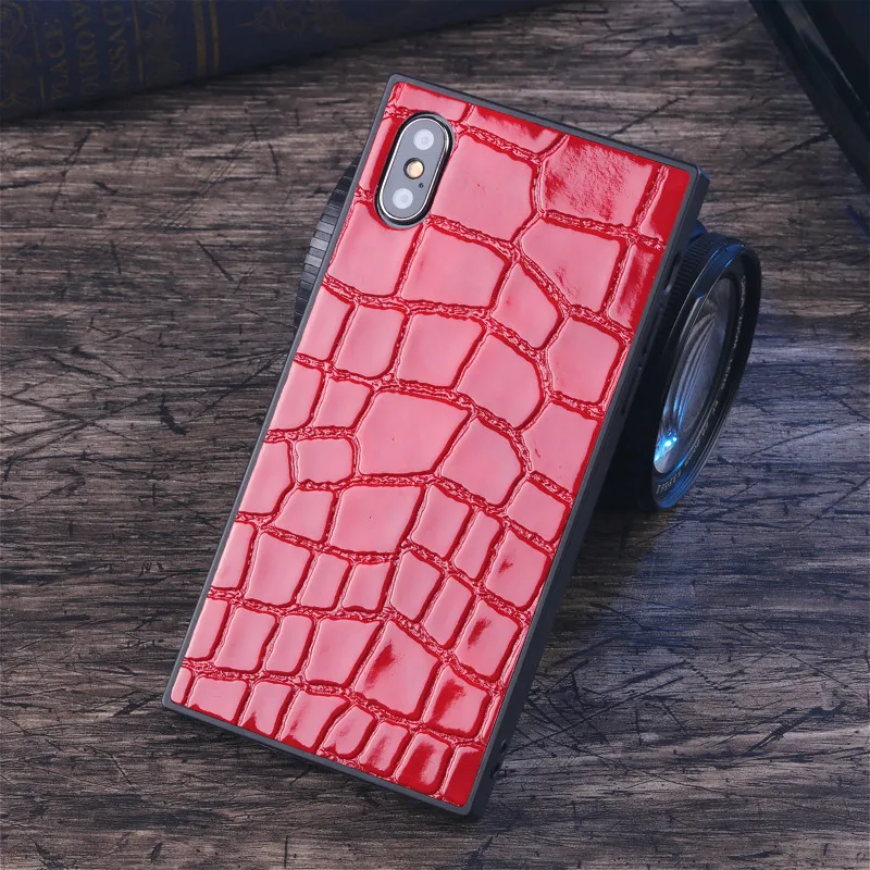 Luxury Business Silicone Plain Geometric Shockproof Soft Back Cover for IPhone 8 plus Phone Case Shell Capa Coque iphone X |