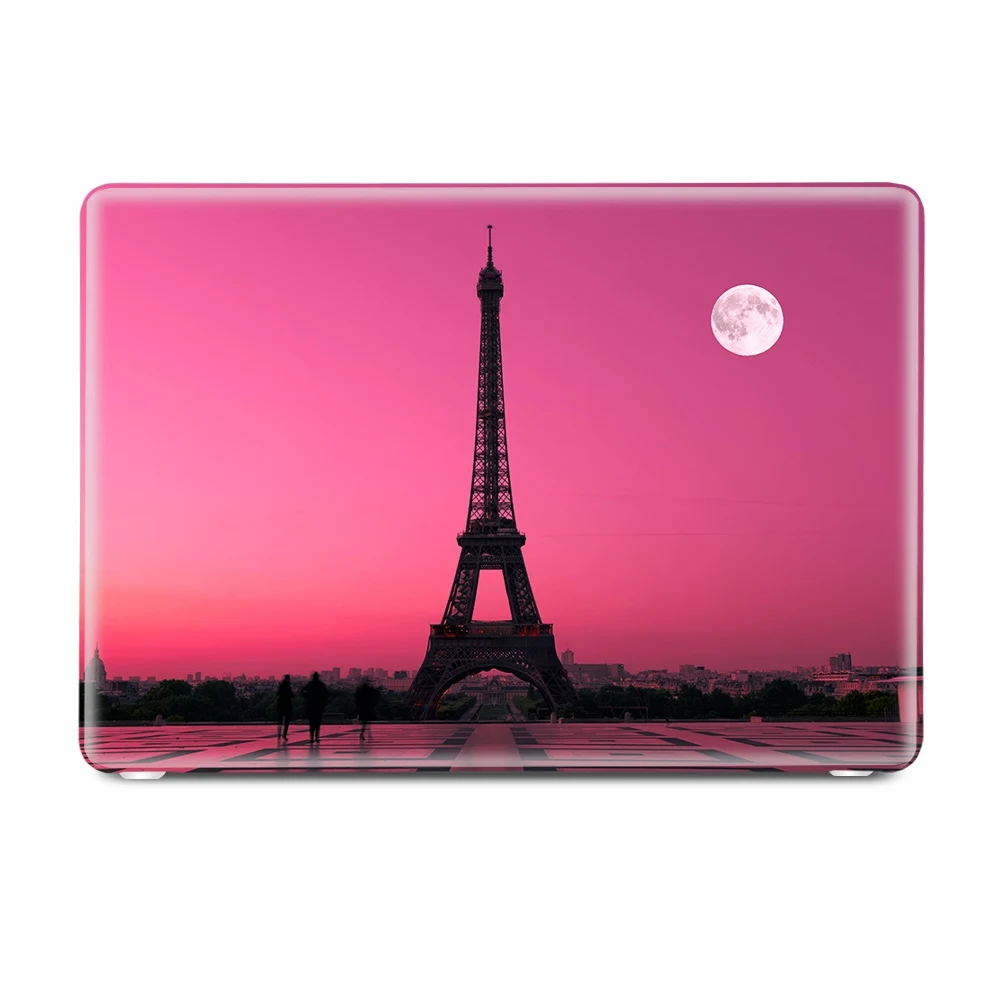 Красота Эйфелева башня в красном цвете для Macbook Air 11 13 чехол защитный Pro 12 15 retina air
