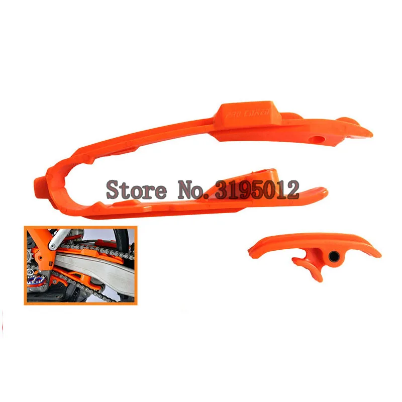 Оранжевая цепочка-слайдер для KTM SX SXF SMR XC XCF 125 150 200 250 350 450 525 2011-2017 | Автомобили и