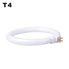 Круглая кольцевая труба T4 11 Вт 110 В и 220 В G10q флуоресцентная кольцевая лампа 4 контакта увеличительное стекло маленькие настольные лампы Лампа Белый