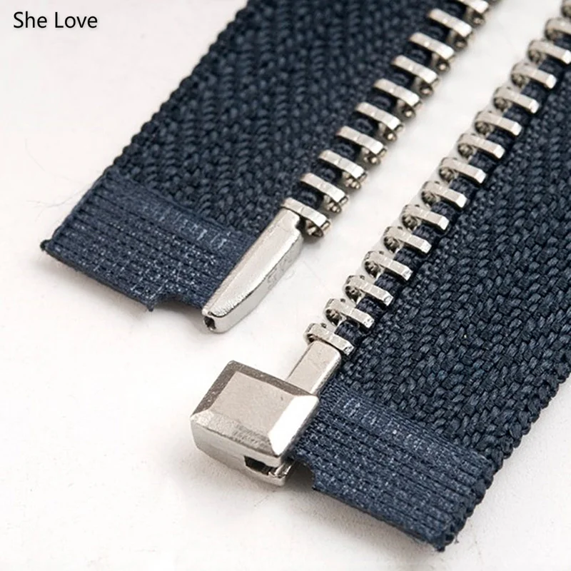 She Love 10 наборов 8# металлический фиксатор для ремонта молнии DIY Швейные аксессуары для одежды