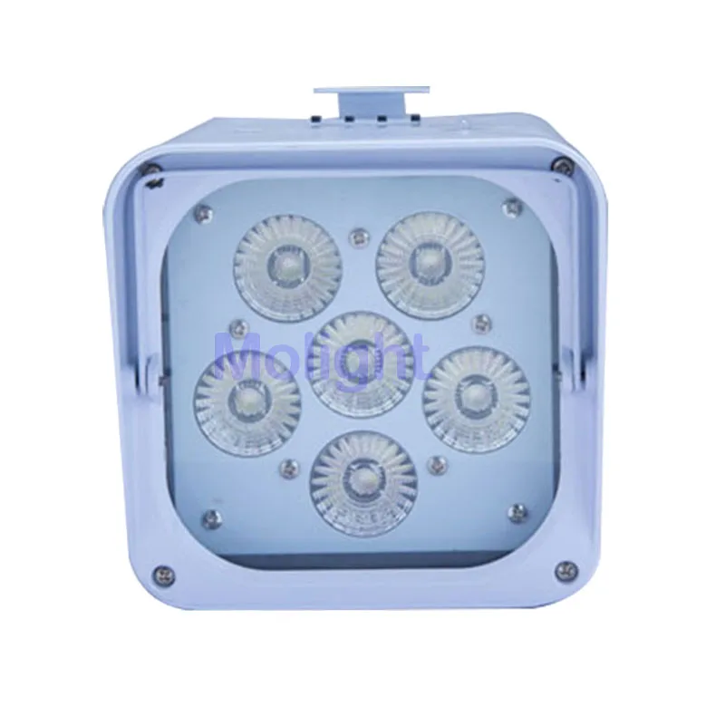 Беспроводные Dmx Uplights с Wi Fi и дистанционным управлением 6*18 Вт RGBWA УФ батарея мощный