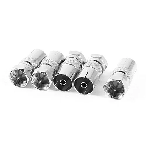 20 шт. F штекер к PAL гнезду прямой радиочастотный коаксиальный адаптер F-type |