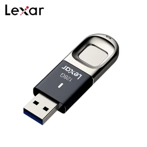 USB флеш-накопитель Lexar F35, 256 ГБ, 128 ГБ, 64 ГБ, 32 ГБ, с распознаванием отпечатков пальцев, 150 МБс.с