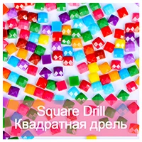 Square Kirin показать иконы Алмазная вышивка Алмазная картина новая полная квадратная картина для девочек Стразы Алмазная мозаика распродажа - Цвет: Square