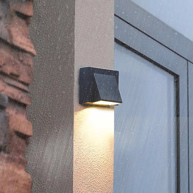 

Outdoor waterproof (IP65) Aluminum wall light AC90-265V 3W 5w 6w 10w COB LED Wall lamps home corridor balcony Porch lamp