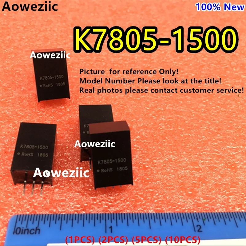 

Aoweziic (1 шт.) (2 шт.) (5 шт.) (10 шт.) K7805-1500 оригинальный Вход: 6,5 В-18 в Регулировка выходного сигнала: 5 В 1,5a DC-DC неизолированная мощность