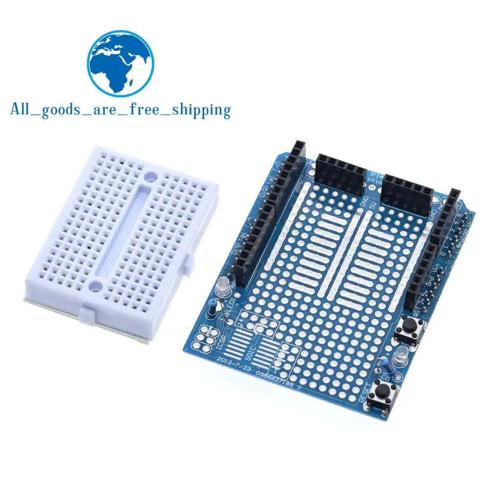 Завеса UNO ProtoShield Прототип плата расширения с SYB 170 мини Макет основе для ARDUINO