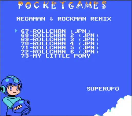 Игровой картридж MEGAMAN REMIX 73 в 1 для консоли NES/FC | Электроника