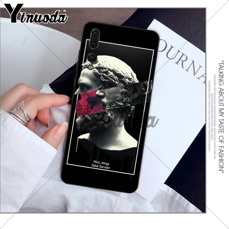 Yinuoda D'art Винтажный чехол для телефона с изображением статуи Давида для huawei P10 plus 20 pro P20 lite mate9 10 lite honor 10 View 10