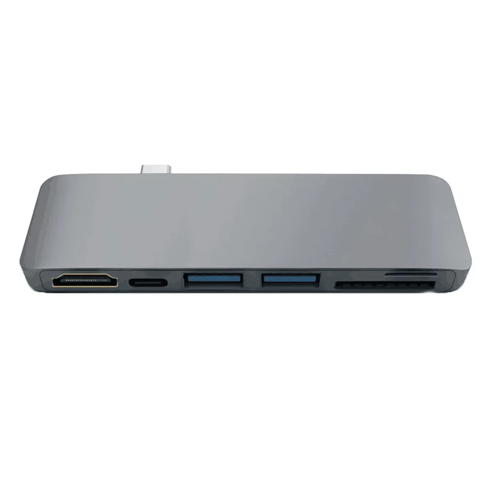 USB 3 0 концентратор Type C к 4K * 2K HDMI зарядное устройство для чтения карт адаптер MacBook Pro