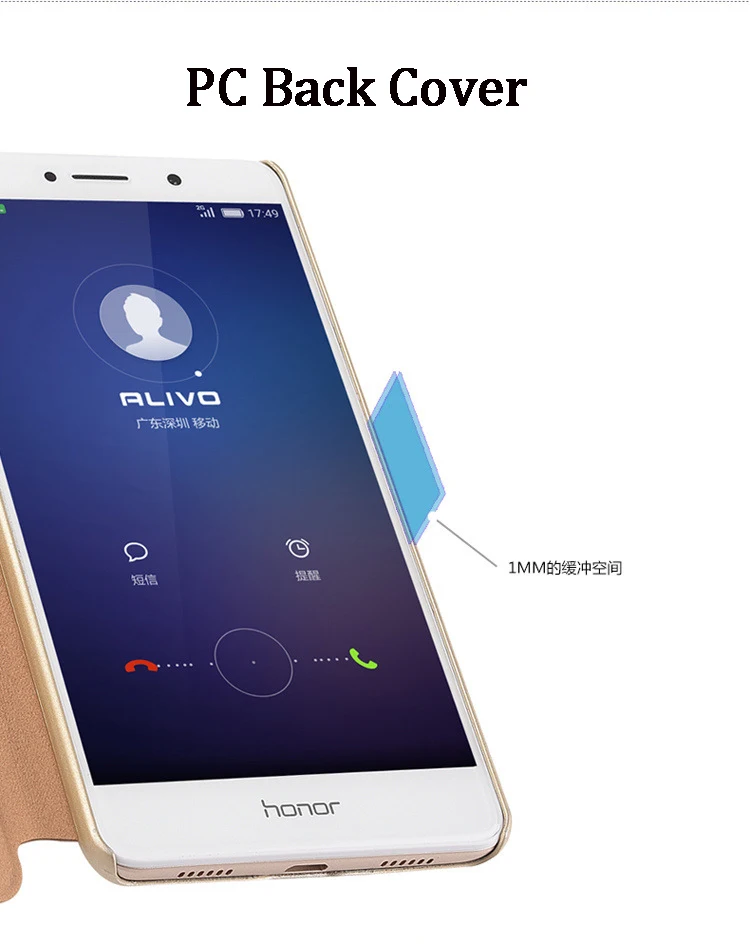 Для huawei Nova Lite чехол 5,0 дюймов роскошный откидной Чехол с окошком для просмотра для huawei Nova Lite SLA-L22 чехол ответ чехол s