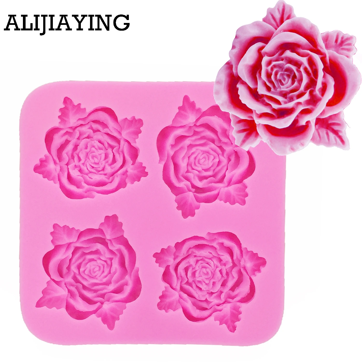 M0062 сахара цветок Силиконовая Форма fondant mold торт декоративные инструменты шоколадная мастика пресс-форм