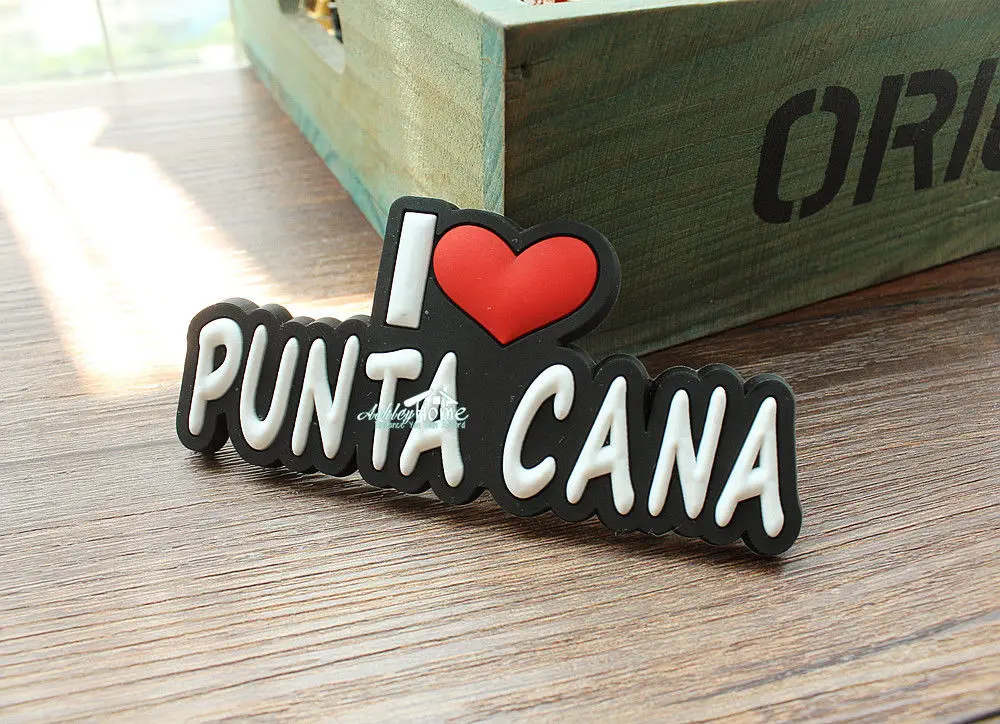 Punta Cana, туристический сувенир, 3D резиновый магнит, Подарочная идея