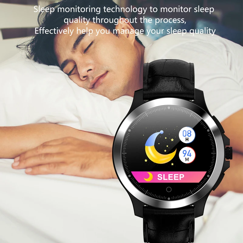 ЭКГ + PPG фитнес браслет W8 Смарт часы монитор артериального давления пульса
