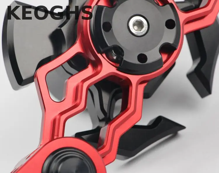 Keoghs модификация мотоцикла Руль с ЧПУ Алюминиевый сплав для Yamaha скутер Bws Rsz Jog Cygnus Honda Kawasaki Suzuki