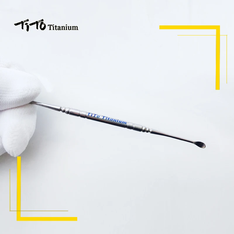 TiTo высококачественные двухконцевые ушные вкладыши из титанового сплава