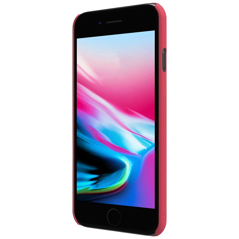 Чехол для мобильного телефона Nillkin, чехлы для iPhone 8, чехлы для телефонов, жесткая задняя крышка, бампер, Жесткий Чехол для iPhone, 4 цвета - Цвет: Красный