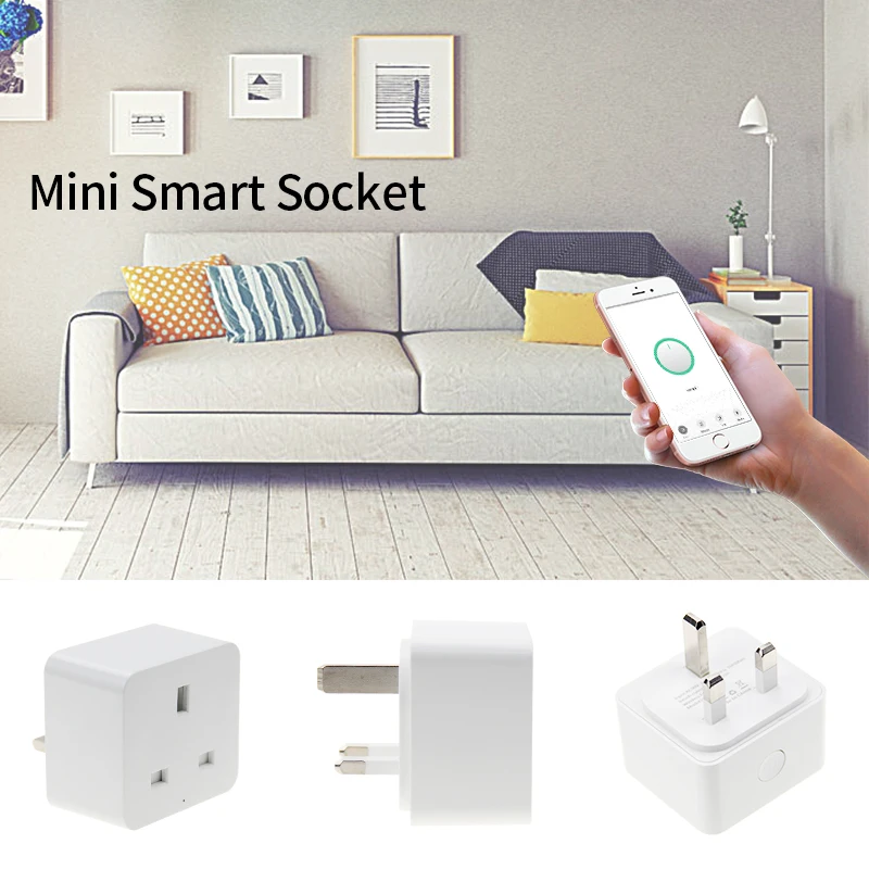 FrankEver Великобритания Smart Plug 10A Wi-Fi розетка Функция синхронизации домашней