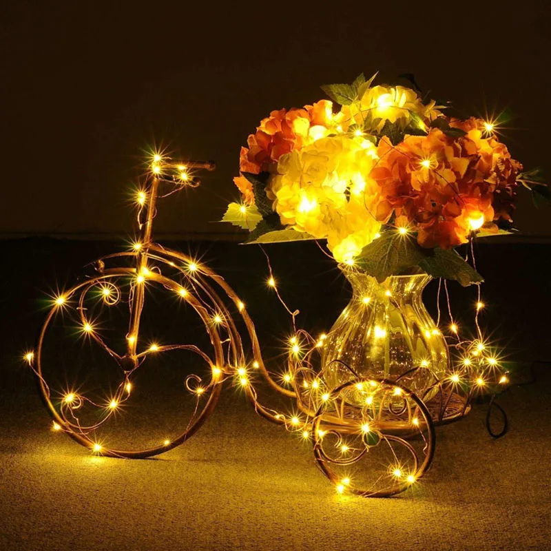 5 м 50 светодиодов гирлянда с usb-приводом светодиодная Рождественская для