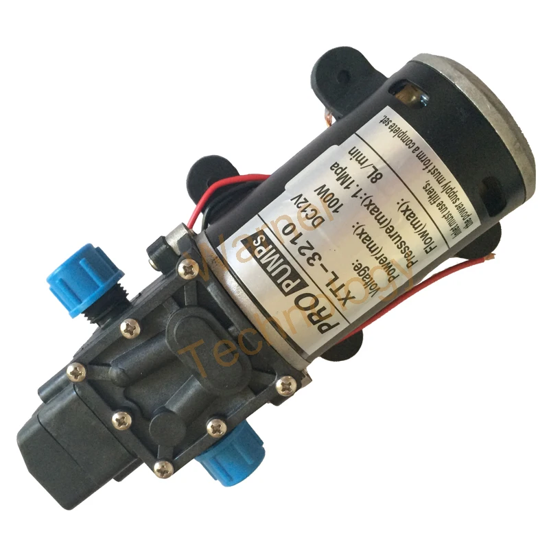 Мембранный микронасос высокого давления 3210YB 12 В 100 Вт 8 л/мин|electric diaphragm pump|pressurized