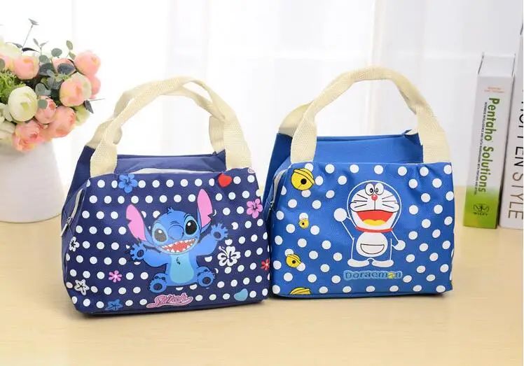 Cute Kitty Cat Cartoon Reusable Lunch Grocery Tote Bag Organizer Holder Container for Travel Picnic School Office | Дом и сад