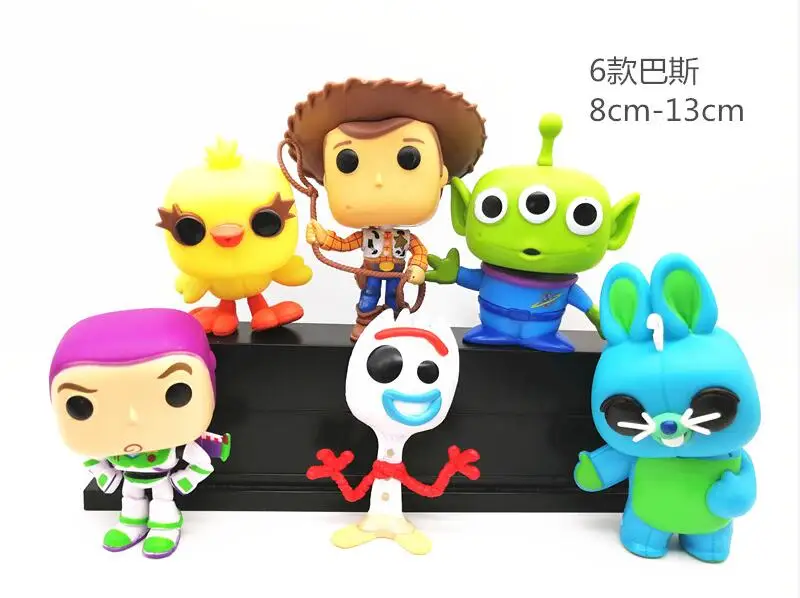 Toy Story 4 Cartoon forky Figure Toy Woody Buzz Lightyear Jessie forky Doll action figure Children Gift
