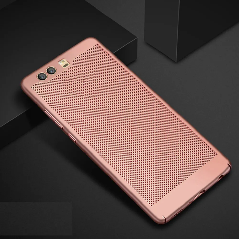 Rose Gold KISSCASE Корпус для рассеивания тепла для Huawei P10 P20 Lite Plus чехол на хонор 9 лайт 10 Корпуса для охлаждения телефона для Huawei Mate 10 20 Lite Pro Honor 10 9 Cover - Цвет: Rose Gold
