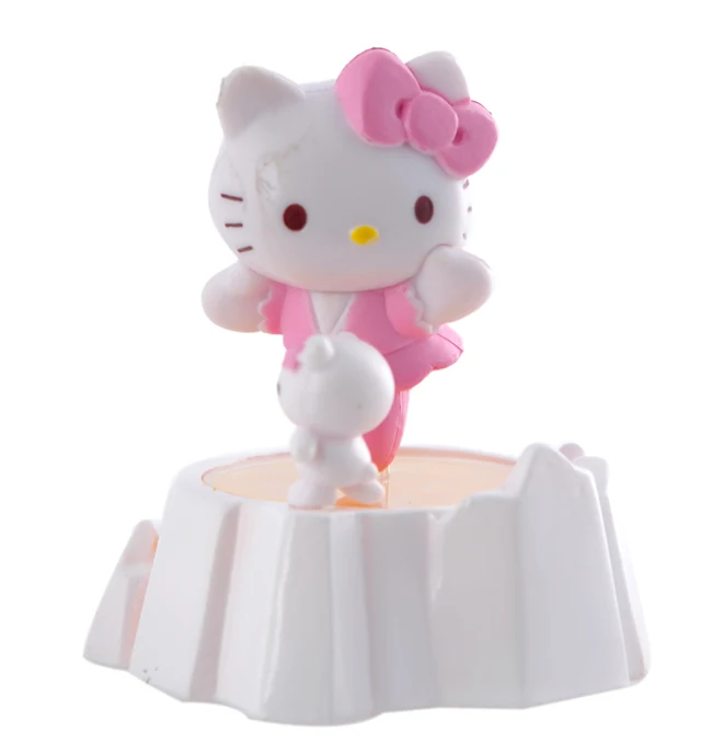 Новинка, ПВХ, для повседневной жизни, для ванной, луна, hello kitty, фигурка, милый аниме, сборная игрушка, детский подарок на день рождения, Рождество, полный набор, 8 стилей