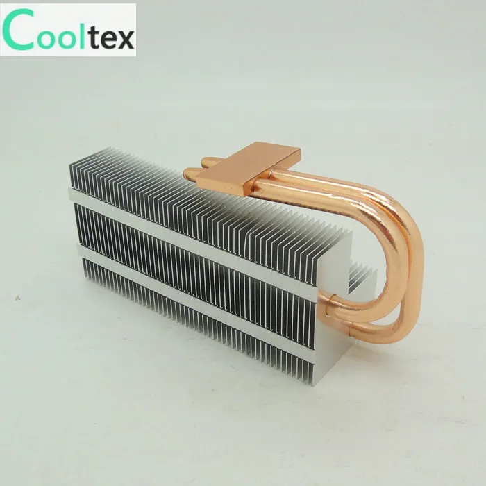 DIY двойной теплоотвод радиатор охлаждения для чипа светодиодный Компьютер