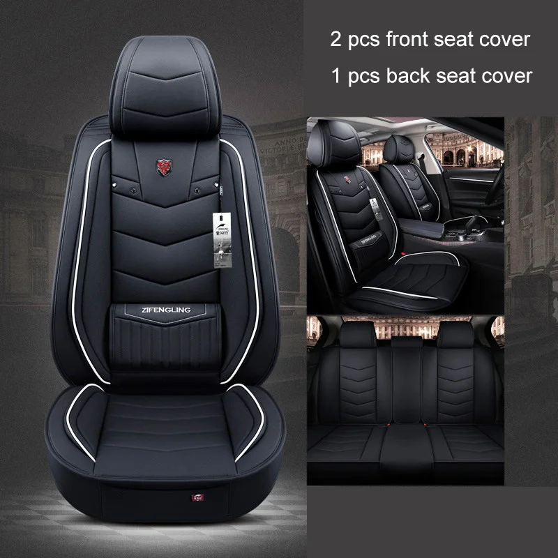 Version A 5 сидений(передние+ задние) чехол для автокресла для Ford Edge Mondeo Ecosport Focus kuga, Land Rover Freelander 2 - Название цвета: Version A